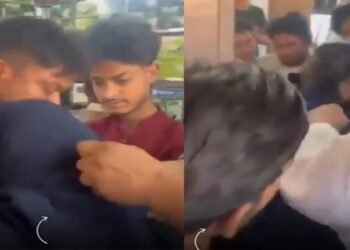 انتہا پسند ہندوؤں کی مسلم خاتون کے سر سے حجاب کھینچنے کی ویڈیو وائرل