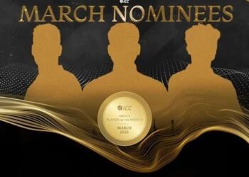 آئی سی سی پلیئر آف دا منتھ کےلیے نامزدگیوں کا اعلان