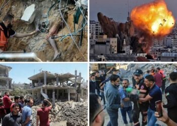 غزہ میں اسرائیلی درندگی جاری، بمباری سے مزید 41 فلسطینی شہید