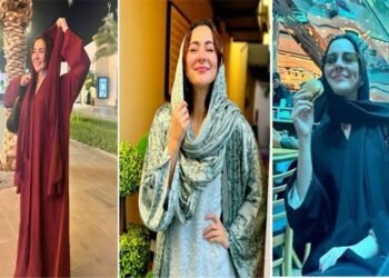 ہانیہ عامر کی حج کے بعد سعودی عرب کی سیر کی تصاویر سوشل میڈیا پر وائرل