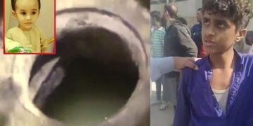 نیپا چورنگی میں مین ہول میں گرنے والے 3 سالہ بچے کی لاش 14 گھنٹے بعد برآمد