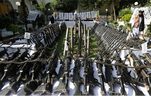 افغانستان میں چھوڑا گیا امریکی اسلحہ پاکستان میں دہشت گردی کیلئے استعمال ہونے کا انکشاف